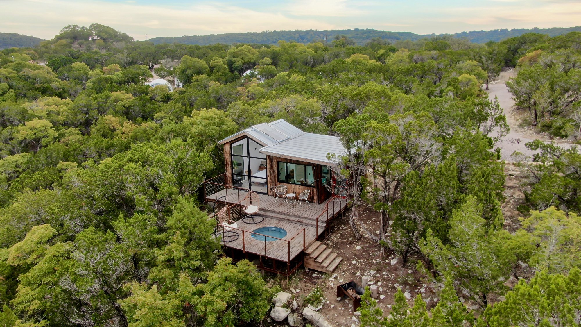 The Missing Hotel from above